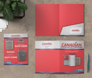 Flyer Design by Viraj Perera for Canadian heating and air conditioning | Design: #21444204