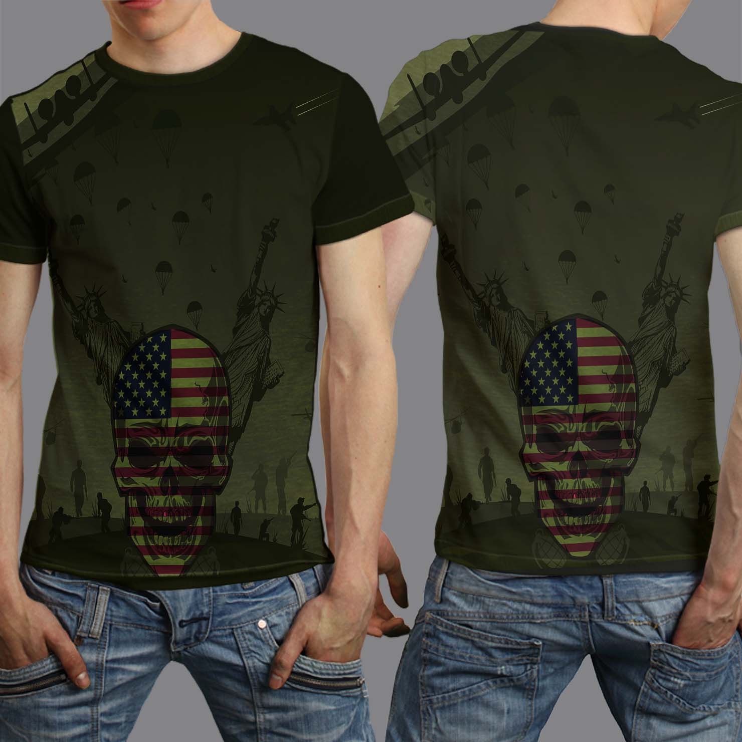 T-shirt Design by vivianapiedrahitag for american mills | Design #21447092