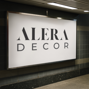 Alera Decor | Logo Design by Kabelo Phofedi