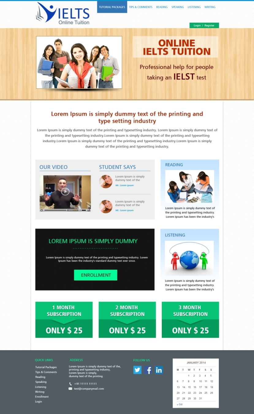 WordPress-Design von GlobalTech für 210 | Design #2969838