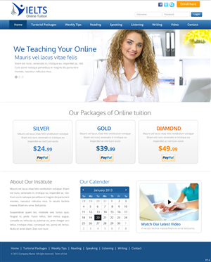 Design Wordpress par pb pour 210 | Design : #2942971