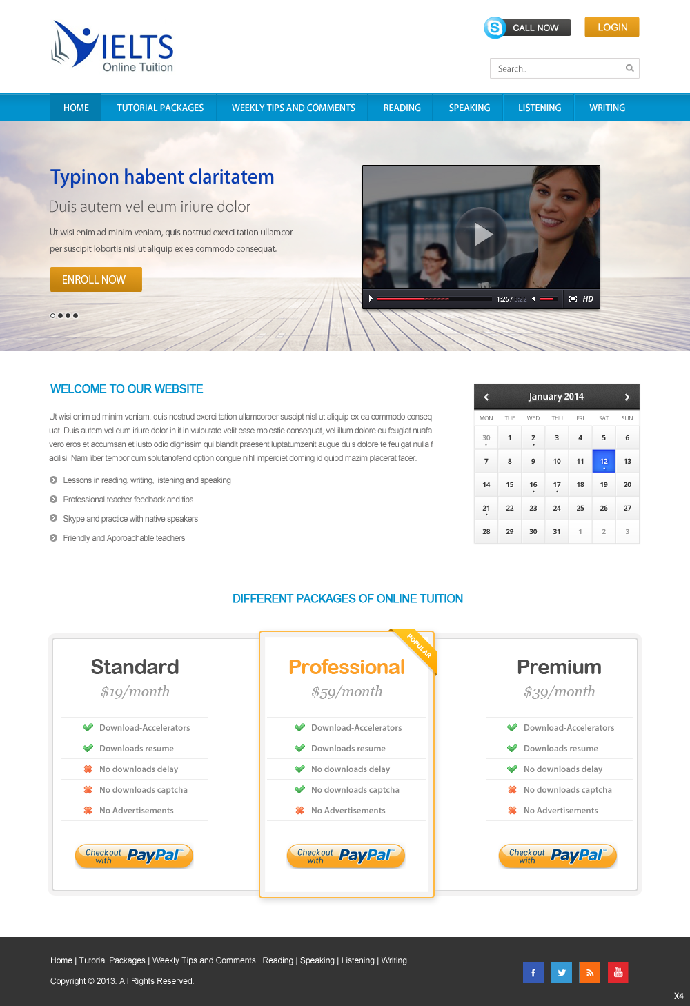 Wordpress Design by pb for 210 | Design #2954059