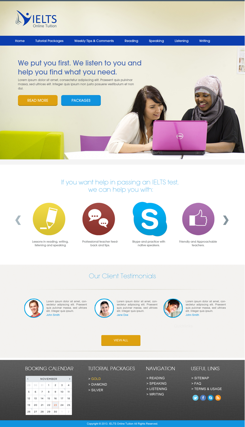 WordPress-Design von JM für 210 | Design #2930463