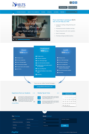 Wordpress Design by Empireweb for 210 | Design #2990799