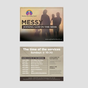 Flyer Design by debdesign for Sheridan Park Family Church | Design: #21421241