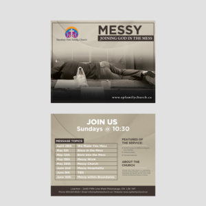 Flyer Design by debdesign for Sheridan Park Family Church | Design: #21439757
