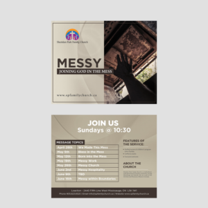 Flyer Design by debdesign for Sheridan Park Family Church | Design: #21439758