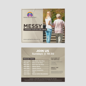 Flyer Design by debdesign for Sheridan Park Family Church | Design: #21439760