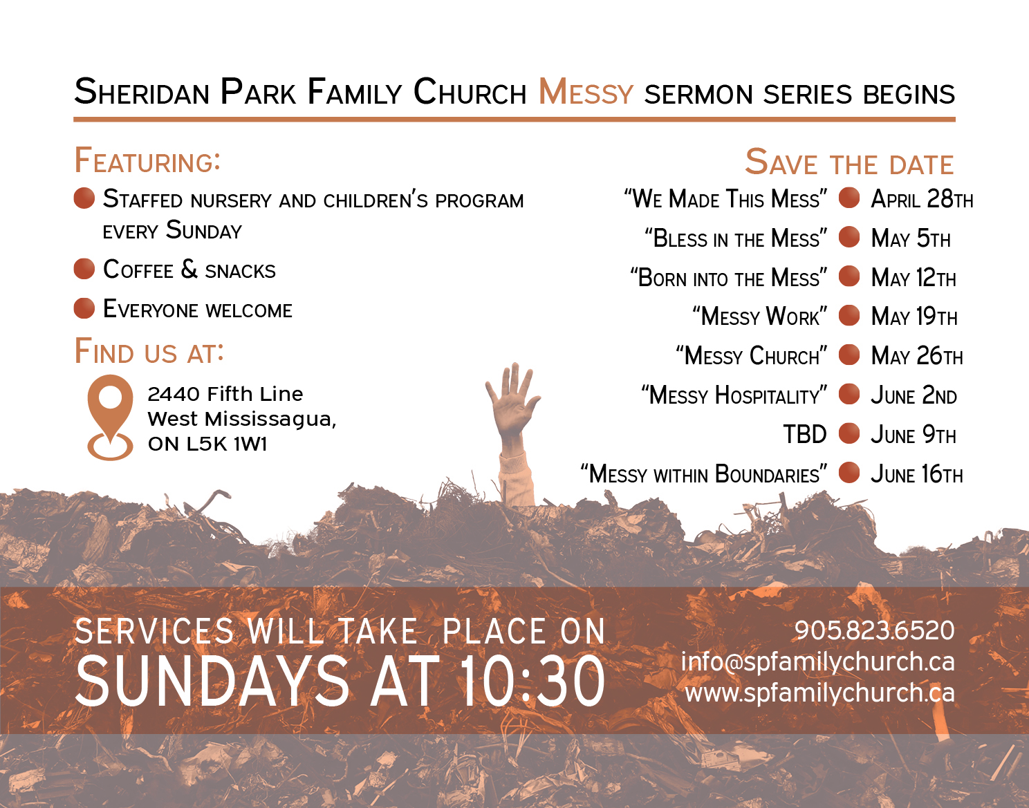 Design de Flyer par Shifter11 pour Sheridan Park Family Church | Design #21453691