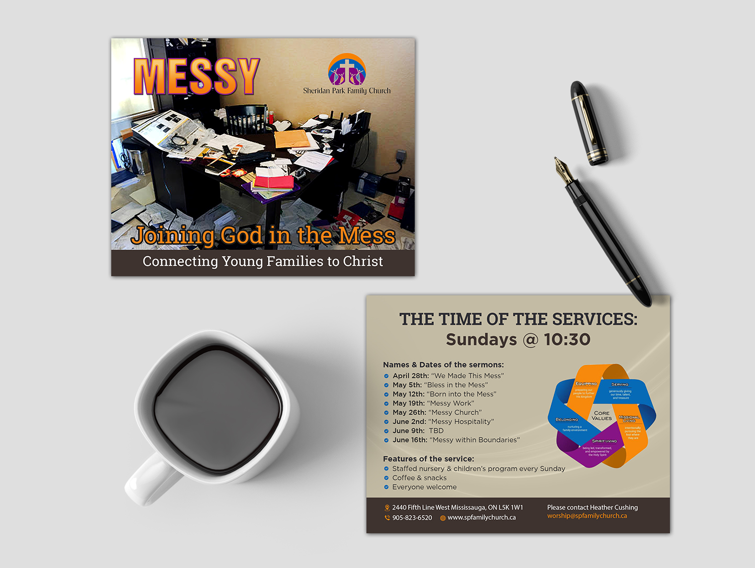 Flyer Design by GraphicsGuru for Sheridan Park Family Church | Design #21422577