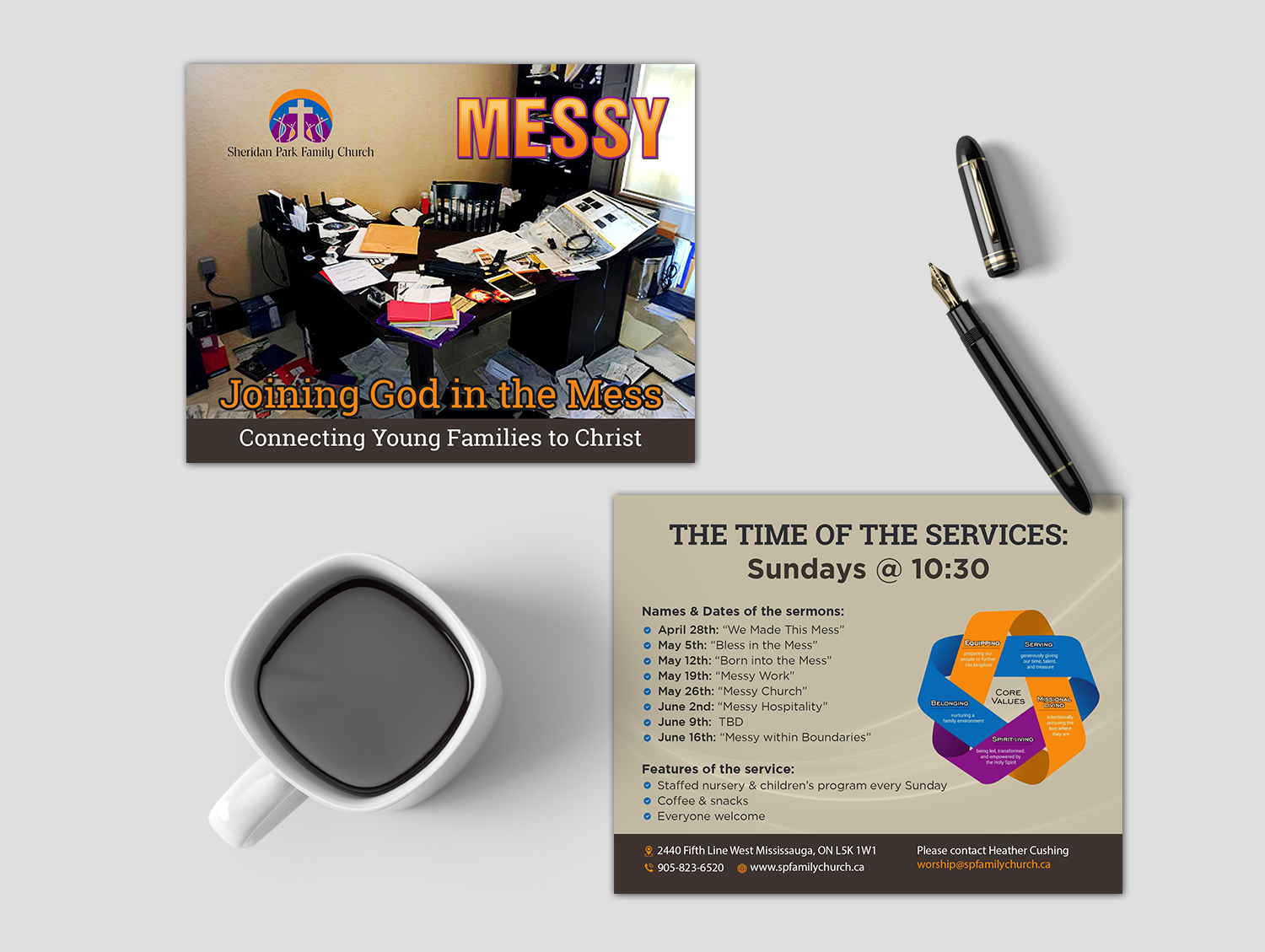 Flyer Design by GraphicsGuru for Sheridan Park Family Church | Design #21422579