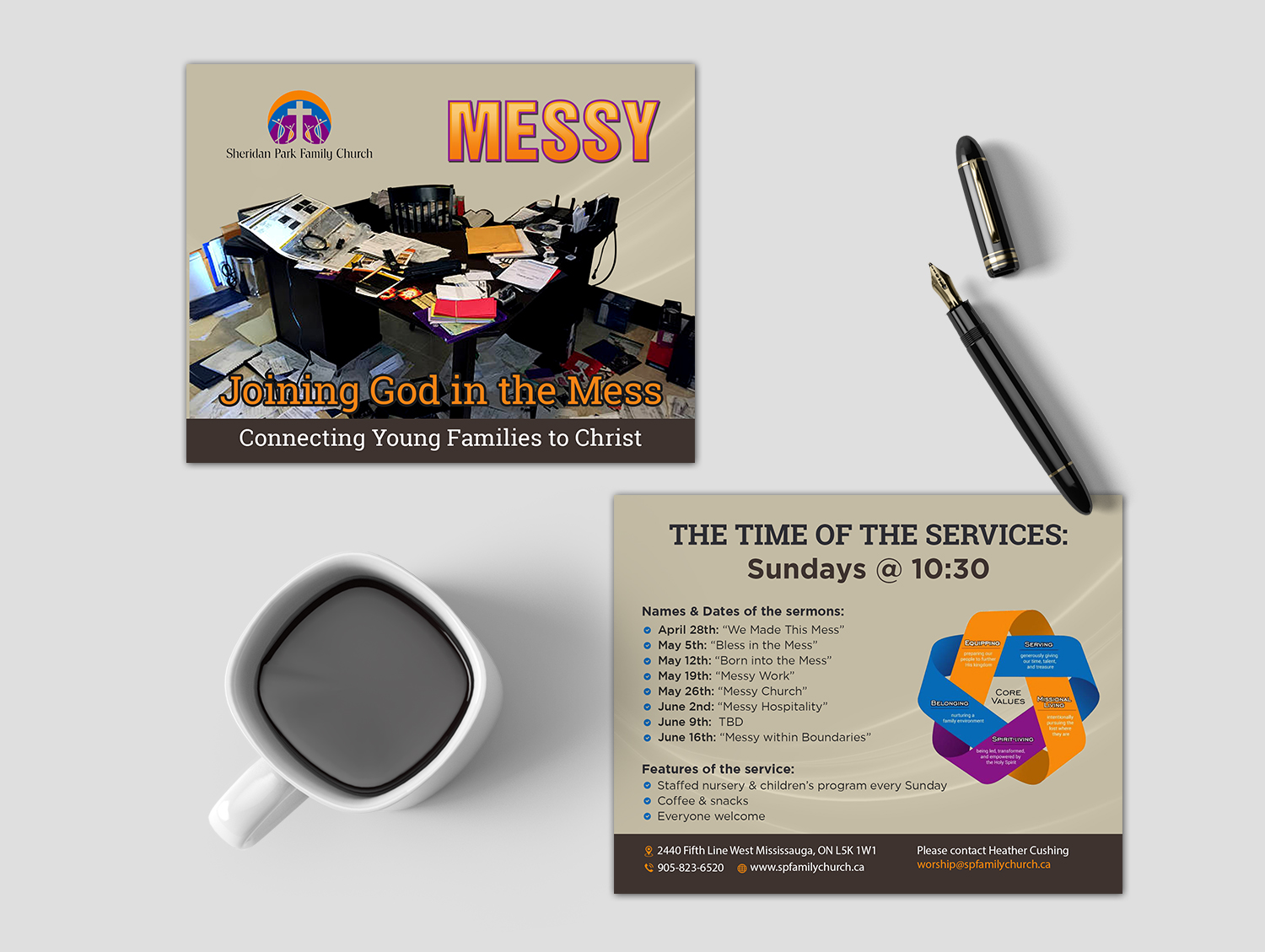 Flyer Design by GraphicsGuru for Sheridan Park Family Church | Design #21422581