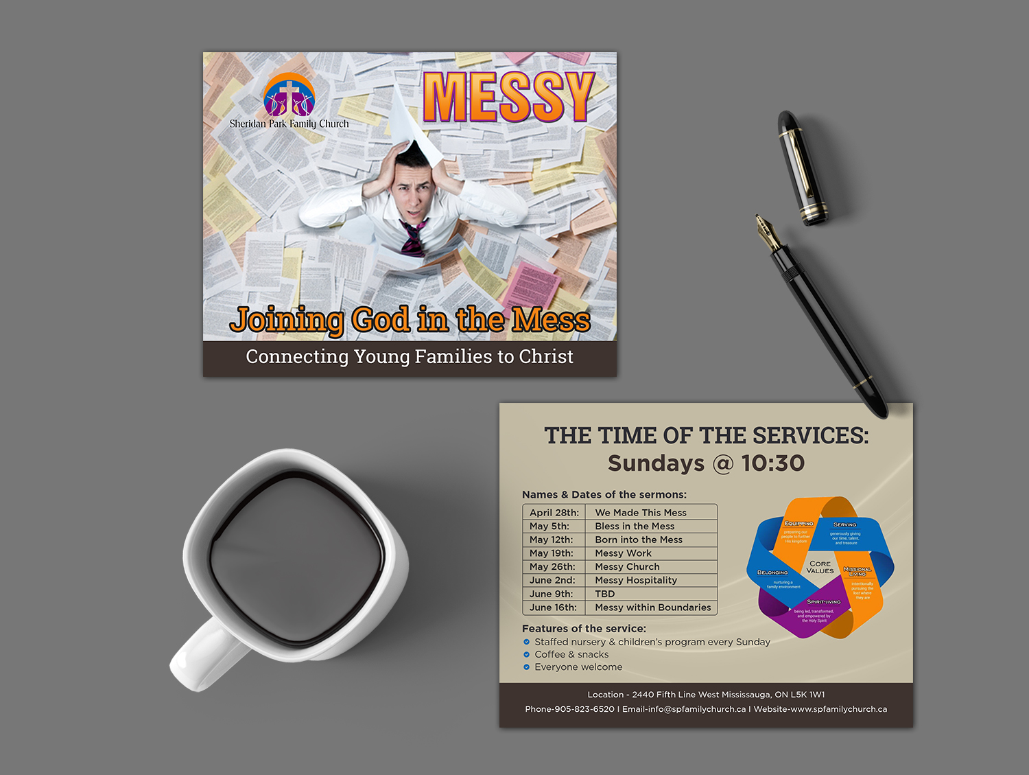 Flyer Design by GraphicsGuru for Sheridan Park Family Church | Design #21458736