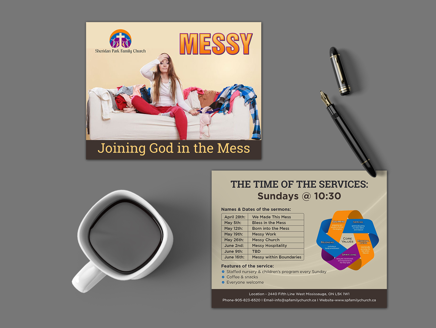 Flyer Design by GraphicsGuru for Sheridan Park Family Church | Design #21458738