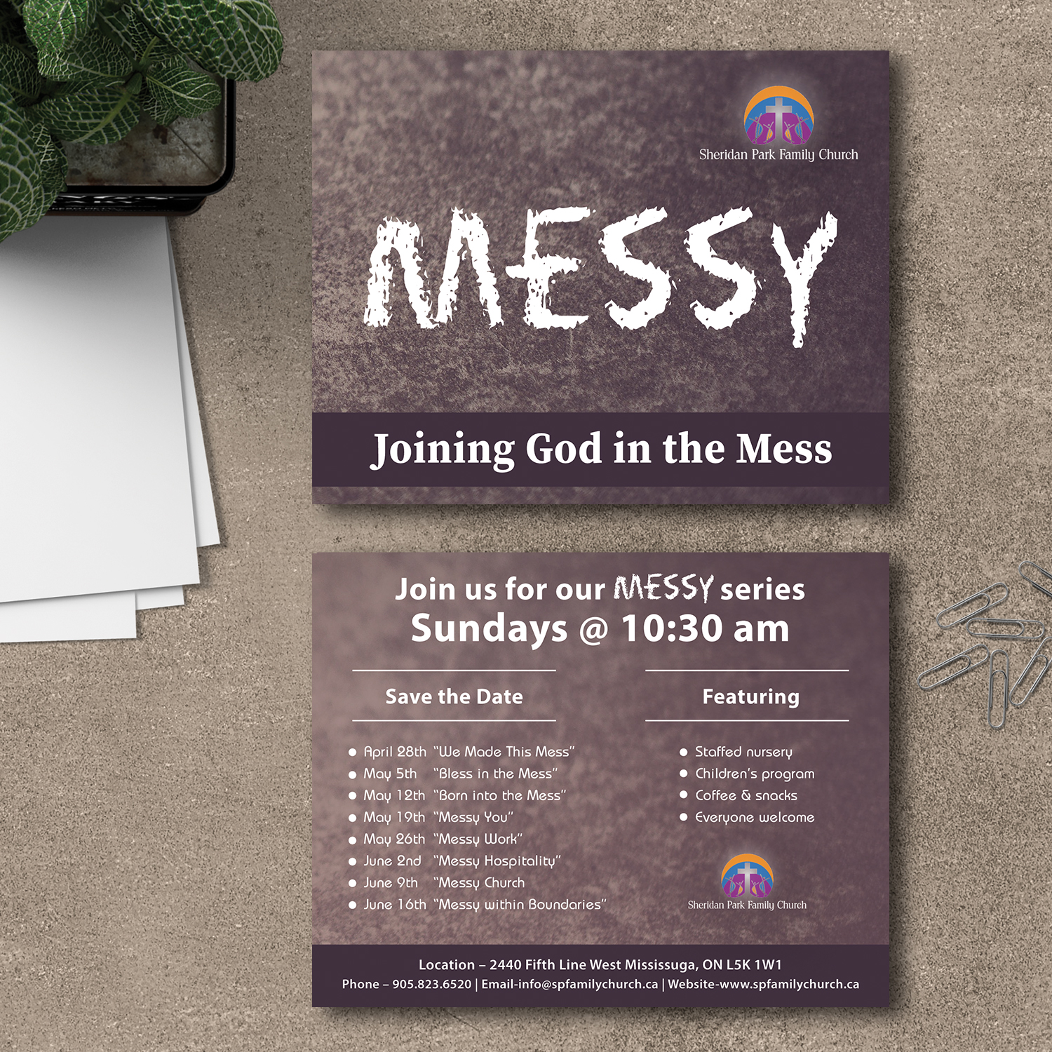 Flyer Design by Viraj Perera for Sheridan Park Family Church | Design: #21462603