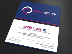 We are the world's leading center for transgender surgery and have multiple locations. | Business Card Design by Bold Pixels