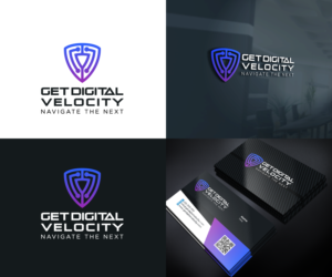 Diseño de Tarjeta de Presentación por Sergio Coelho para Get Digital Velocity | Diseño: #21407104