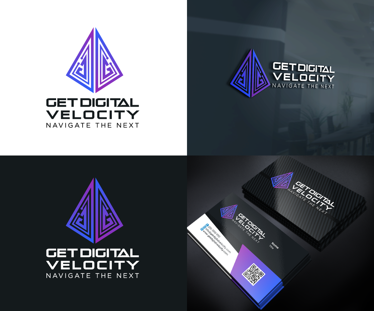 Business Card Design by Sergio Coelho for Get Digital Velocity | Design #21407105