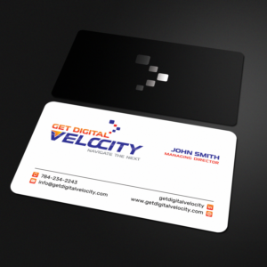 Get Digital Velocity or an initial or initials or a symbol/picture | Visitenkarten-Design von Sandaruwan