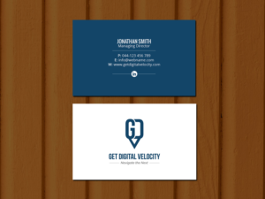 Business Card Design by Creations Box 2015 for Get Digital Velocity | Design: #21468081