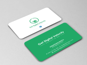 Business Card Design by Creations Box 2015 for Get Digital Velocity | Design: #21468083