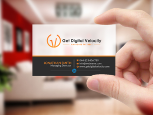 Business Card Design by Creations Box 2015 for Get Digital Velocity | Design: #21468095