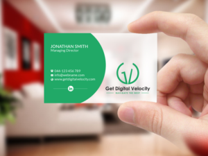 Business Card Design by Creations Box 2015 for Get Digital Velocity | Design: #21471466