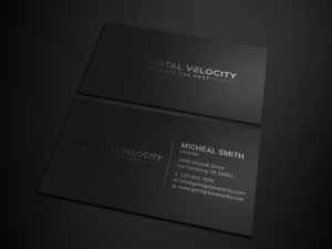 Business Card Design by Tripti Ranjan Gain for Get Digital Velocity | Design: #21432312