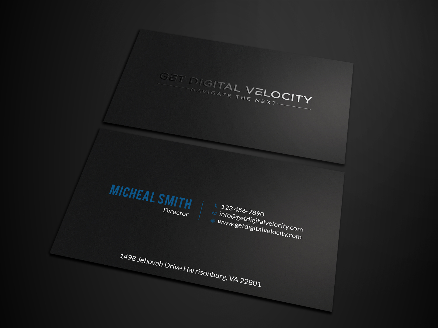 Design de Carte de Visite par Tripti Ranjan Gain pour Get Digital Velocity | Design #21432317