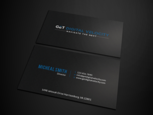 Business Card Design by Tripti Ranjan Gain for Get Digital Velocity | Design: #21432318