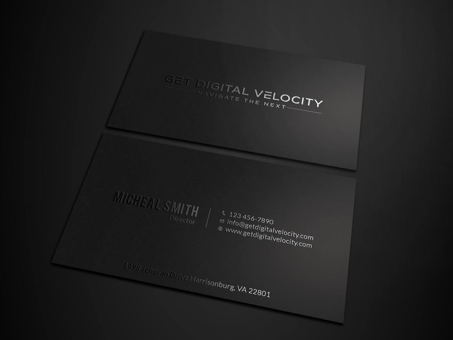 Design de Carte de Visite par Tripti Ranjan Gain pour Get Digital Velocity | Design #21432320