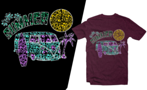 Summer Shirt | T-Shirt-Design von Tomi Ax
