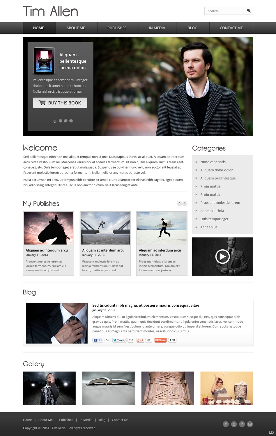Wordpress Design by pb for this project | Design #2943001