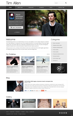 Wordpress Design by pb for this project | Design: #2943001