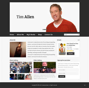 Wordpress Design by pb for this project | Design: #2954376