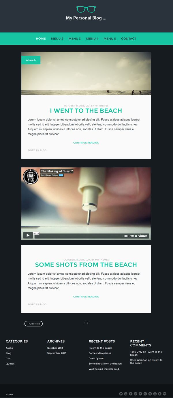 Wordpress Design by J. Chaturvedi for this project | Design #2975424