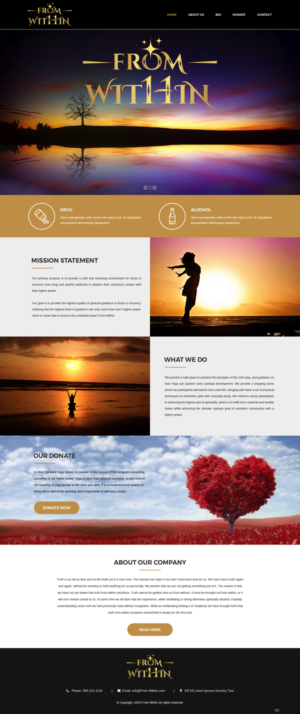 Wordpress Design by pb for this project | Design: #21408395