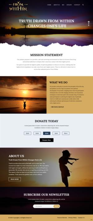 Wordpress Design by pb for this project | Design: #21408400