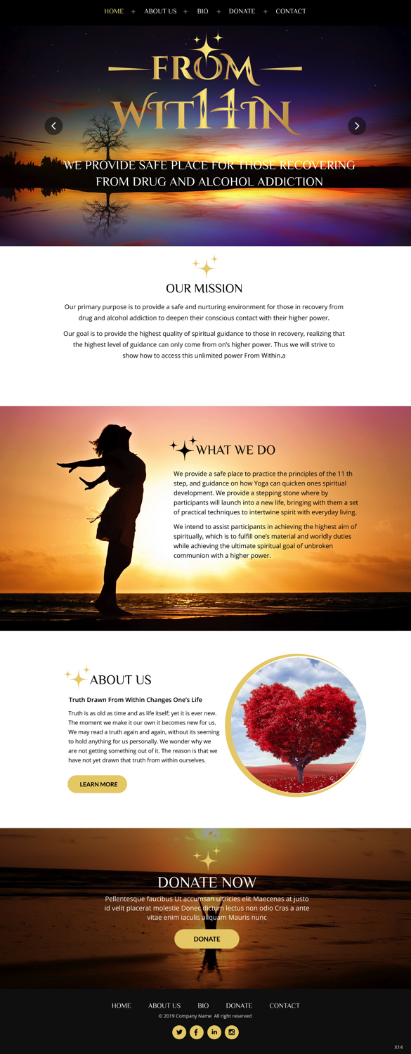 Wordpress Design by pb for this project | Design #21408404