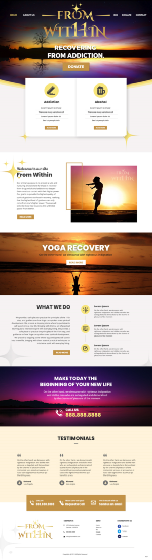 Wordpress Design by pb for this project | Design: #21408405