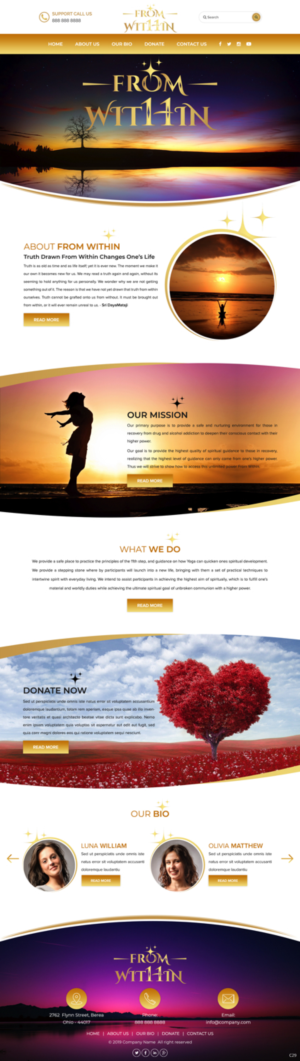 Wordpress Design by pb for this project | Design: #21437639