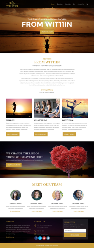 Wordpress Design by rightway for this project | Design: #21407406