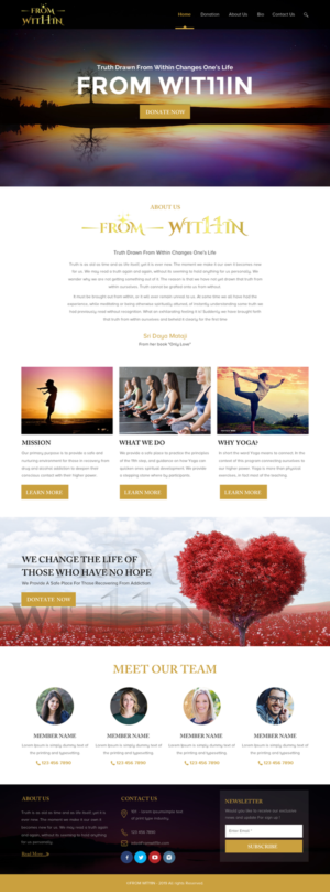 Wordpress Design by rightway for this project | Design: #21409497
