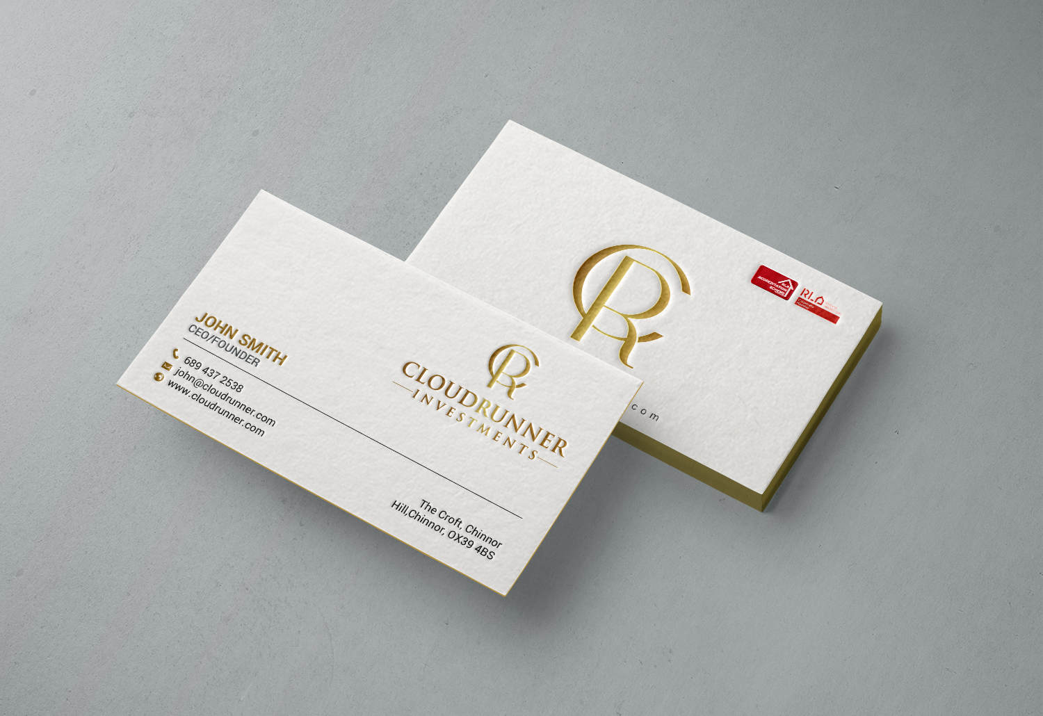 Schreibwaren-Design von Brand aid für Cloudrunner Investments Limited | Design #21403363