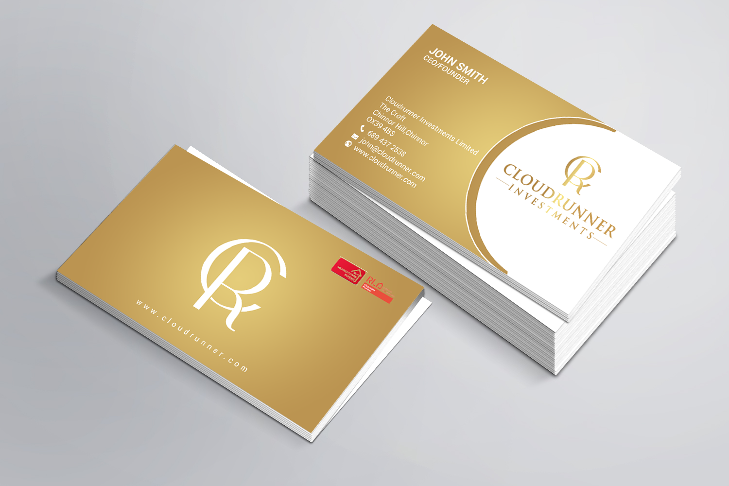 Stationery Design by Brand aid for Cloudrunner Investments Limited | Design #21403372