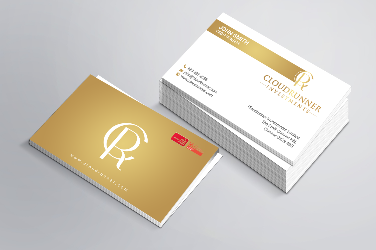 Stationery Design by Brand aid for Cloudrunner Investments Limited | Design #21403377