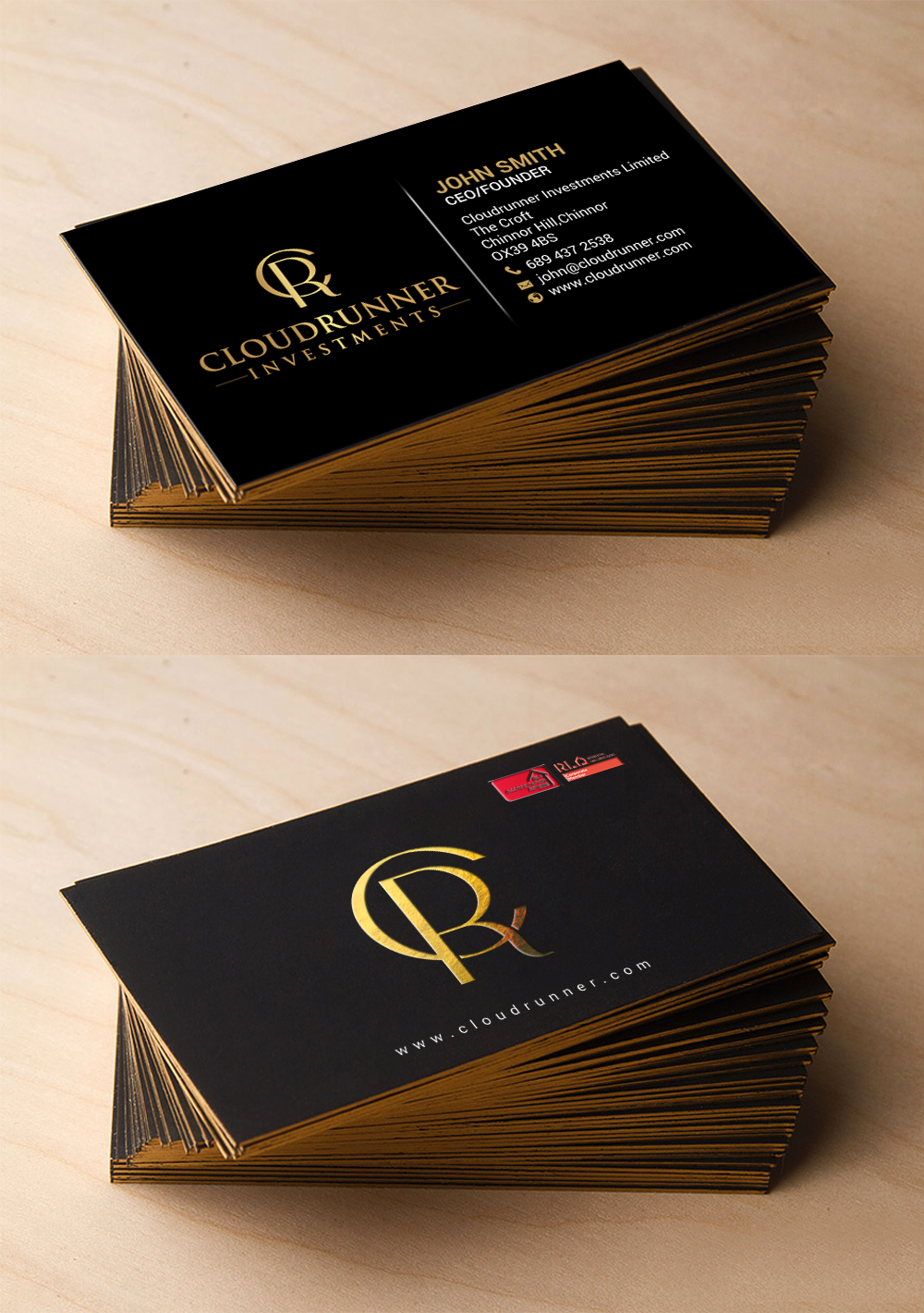 Stationery Design by chandrayaan.creative for Cloudrunner Investments Limited | Design #21421471