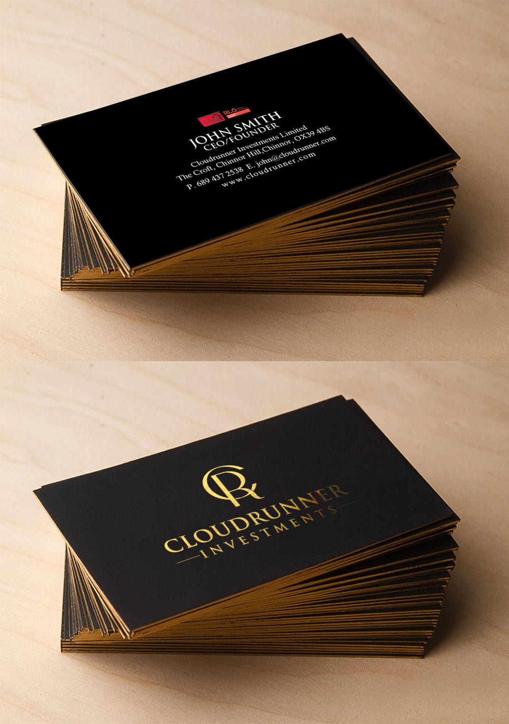 Schreibwaren-Design von chandrayaan.creative für Cloudrunner Investments Limited | Design #21421472