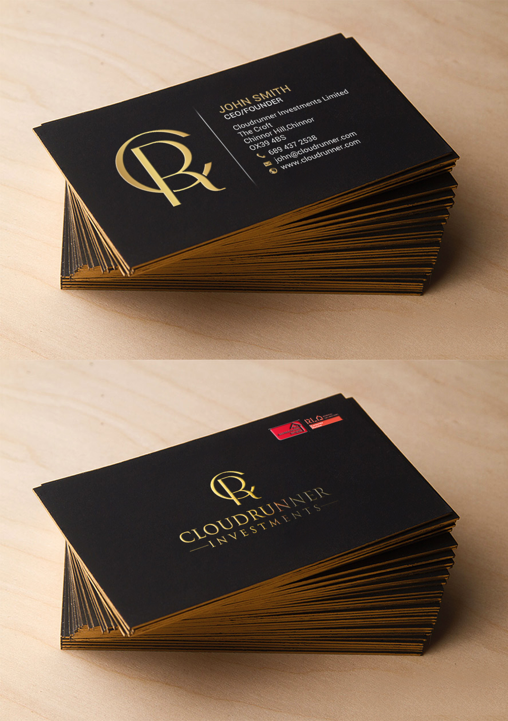 Stationery Design by chandrayaan.creative for Cloudrunner Investments Limited | Design #21421473