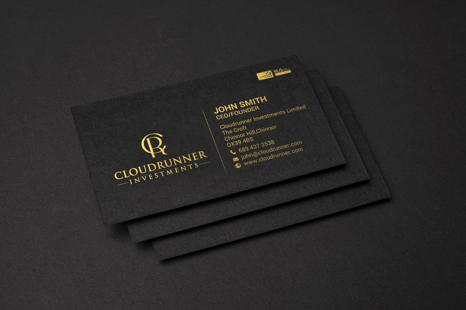 Stationery Design by chandrayaan.creative for Cloudrunner Investments Limited | Design #21421476